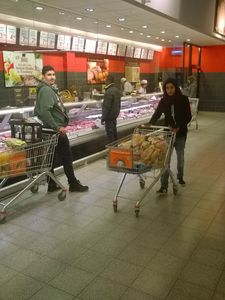 Die Jugendwohngruppe im Supermarkt