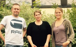 Team BJW: Markus Baudewig (Hausleitung BJW1), Maaike Bebing (Hausleitung BJW2) und Ricarda Duske