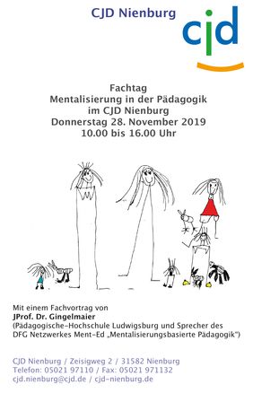 Fachtag: Mentalisierung in der Pädagogik im CJD Nienburg am Do, 28.11.2019