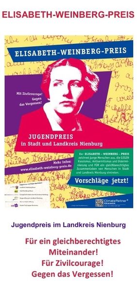 Flyer: Elisabeth-Weinberg-Preis 2019