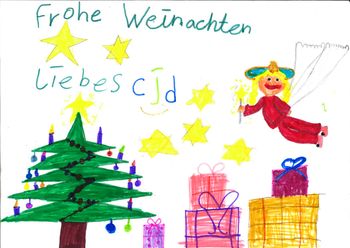 Dieses schöne Bild ist von Amy, 9 Jahre / Tagesgruppe-I im CJD Nienburg